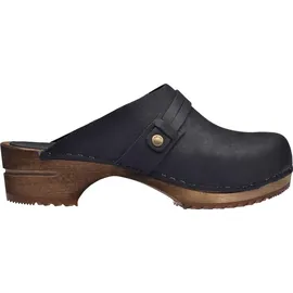 Sanita Wood-Ursana Open Clog Black Gr.37 | Schwarz 37