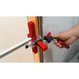 Bessey Schraubzwinge Aluminium/Nylon/Polyamid/PVC/Stahl/Stahlblech Werkzeugstahl 565-1010 mm rot/silber 6 Stück