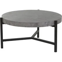 Beliani Bonita Grau Eiche 70 x 42 x 70 cm