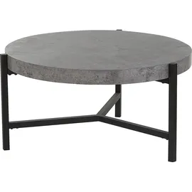 Beliani Bonita Grau Eiche 70 x 42 x 70 cm