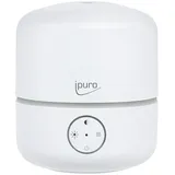 ipuro Aroma Diffuser Air Sonic good mood white mit Fernbedienung - schlichter Duftöl Diffuser mit Intervall- und Dauerbetriebsfunktion - stilvoller Luftbefeuchter mit Licht und Ultraschall Technologie