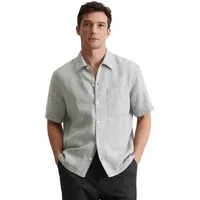 Marc O'Polo Kurzarmhemd regular, grau M