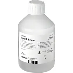 AQUA B.Braun Spüllösung Kunststoff Flasche 10X500 ml Lösung