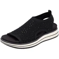 REMONTE Sandalen in schwarz, | 38