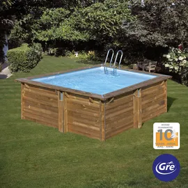 Gre Carra 3 305 x 305 x 119 cm inkl. Sicherheitsleiter und Sandfilter