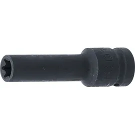 BGS Kraft-Steckschlüssel-Einsatz E-Profil, tief 5204-12, Antrieb Innenvierkant 12,5 mm (1/2"), SW E12