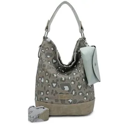 Fritzi aus Preußen Schultertasche Izzy07 Olga aus veganen und recycelten Materialien Handtaschen   Grün Damen 