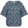 s.Oliver Strukturierte Bluse mit Halbarm im O-Shape Blau 38