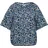 s.Oliver Strukturierte Bluse mit Halbarm im O-Shape Blau 38