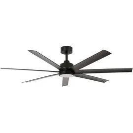 LUCCI AIR Atlanta 142 cm Deckenventilator Schwarz