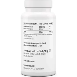 Vita-World GmbH Brokkoli-Extrakt Kapseln 100 St