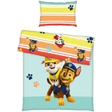 Herding Paw Patrol Bettwäsche-Set, Made in Green, Kopfkissenbezug 40 x 60 cm mit Hoteleinschlag, Bettbezug 100 x 135cm, Mit leichtläufigem Reißverschluss, 100% Baumwolle/Renforcé