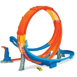 HOT WHEELS GTV14 Riesen Looping-Crash Trackset