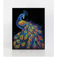 needleart world (hong kong) ltd. Diamond Painting Neon Pfau