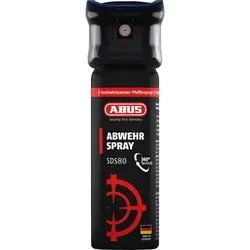 Abwehrspray SDS80 B, Reichweite 5 Meter, Sprühzeit 8 Sekunden