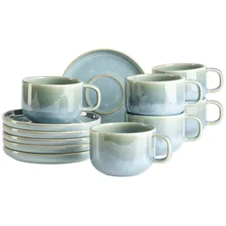 Mäser Kaffeetassen-Set, Steinzeug Cordelia