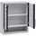 Schildmeyer Hängeschrank Niko 59,8 x 20,5 x 70,8 cm Silber