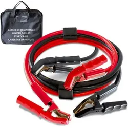 Starthilfekabel-Set max. 1000 A vollisoliert, 2x 50mm2 Spannungsschutz + Tasche