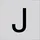 RZB Buchstabe "J" 99222.013.J