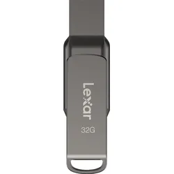 Lexar JumpDrive Dual Drive D400 (32 GB, USB C, USB A), USB Stick, Grau