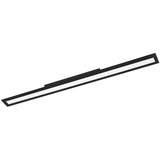 EGLO LED-Deckenleuchte Salobrena-Z CCT 120 cm x 10 cm Schwarz - Weiß