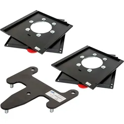 CTA Drehkonsolen-Set Ford Transit ab Bj. 2014/Transit Custom Bj. 2012-2023 Fahre...