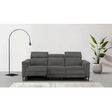 OTTO home LUND Cord 3-Sitzer Grau