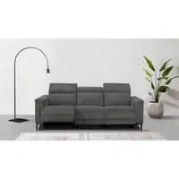 OTTO home LUND Cord 3-Sitzer Grau
