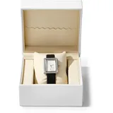 Papten Exquisite PU Leder Uhrenbox Geschenkbox für Wildleder Reisespeicher Uhrenbox Geschenkbox High End Uhrenbox(weiß)