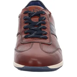 Bugatti Denim Schnürschuhe in cognac | Gr.: 40