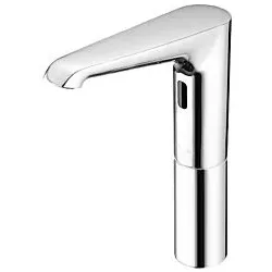 Schell Xeris E Elektronische-Waschtisch-Armatur 002200699 verchromt, für Kaltwasser, ohne Stromversorgung