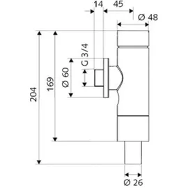 Schell Schellomat Silent Eco SV WC-Druckspüler