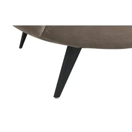 Switch Relaxliege Delphi Velours 120 x 84 x 168 cm Braun