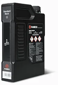 Raise3D Standard Black Resin, Farbe: Schwarz, Gewicht: 1 kg