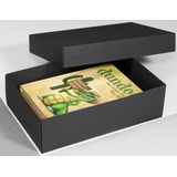 BUNTBOX 2 BUNTBOX L Geschenkboxen 3,6 l schwarz 26,6 x 17,2 x 7,8 cm