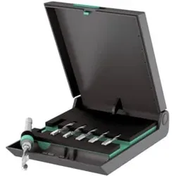 Wera Kombi-Gewindebohrer-Bits Satz in stabiler Box, 7-teilig