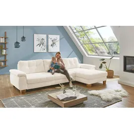 meinSofa Ecksofa aus Cord Suna ¦ beige ¦ Maße (cm): B: 316 H: 86 T: 177.0