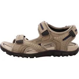 GEOX Uomo Strada Sandalen Sand / Navy 41