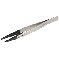 Lindström Pinzette Flach-rund 130 mm