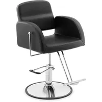 Physa Physa YOXALL Black Friseurstuhl mit Fußstütze Yoxall Black Barberstuhl Friseursessel Friseurstuhl höhenverstellbar Waschsessel
