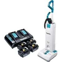 Makita DVC 560 PG4 inkl. 4x 6,0 Ah Akku + Ladegerät