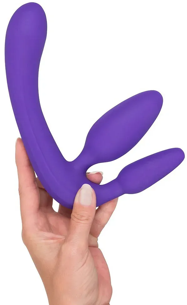 Strapless Strap-On Triple Teaser