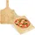 Relaxdays Pizzaschieber Bambus 2er Set 50 x 30 cm eckig