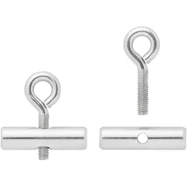 PRO PLUS Endstopper für Kederschiene 8-10 mm 2 Stück Grau