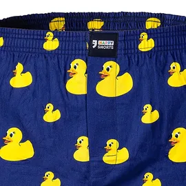 Happy Shorts Webboxershorts Ente/Frosch/Vacation XL 3er Pack