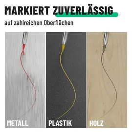 greate Tieflochmarker Bleistift schwarz
