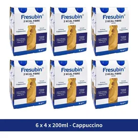 Fresenius Fresubin 2 KCAL FIBRE Drink Cappuccino 24x200ml Trinkflasche