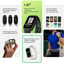 Xiaomi Smart Band 9 Active Schwarz