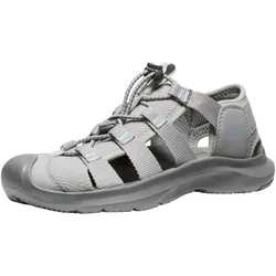 Sandale KEEN "Keen Sandalen Textil", Gr. 42, grau, Textil, sportlich, Schuhe