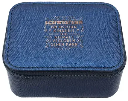 H&H Schmuckbox Blau Schwester